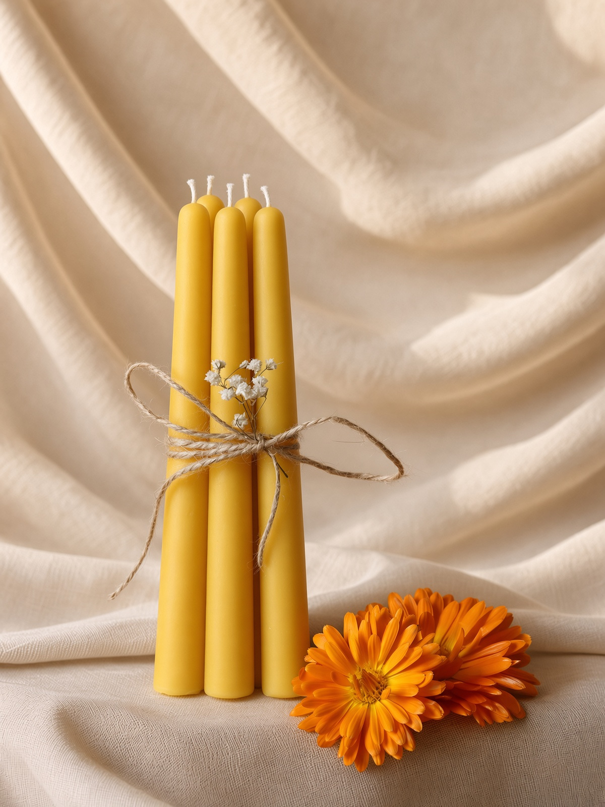 Classic Taper Candle, 4 pack, 20 cm